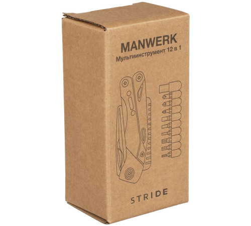 Мультитул Manwerk, черный Мультитул Manwerk, черный