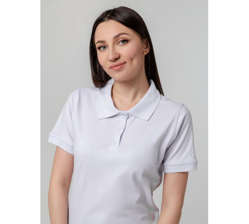 Рубашка поло женская Virma Stretch Lady, белая Рубашка поло женская Virma Stretch Lady, белая