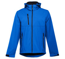 Куртка софтшелл мужская Zagreb, ярко-синяя
