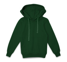 Худи детское Kirenga Kids 2.0, темно-зеленое