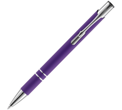 Ручка шариковая Keskus Soft Touch, фиолетовая