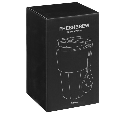 Термостакан Freshbrew, белый