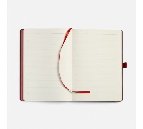 Ежедневник Peel Flex, недатированный, красный