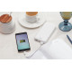 Аккумулятор Quick Charge Wireless 10000 мАч, черный
