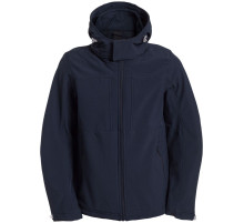 Куртка мужская Hooded Softshell темно-синяя