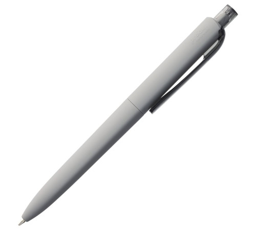 Ручка шариковая Prodir DS8 PRR-T Soft Touch, серая