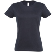Футболка женская Imperial Women 190, темно-синяя (navy)