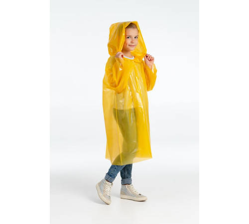 Дождевик-плащ детский BrightWay Kids, желтый