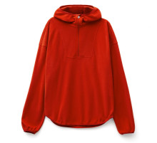 Анорак флисовый унисекс Fliska, красный