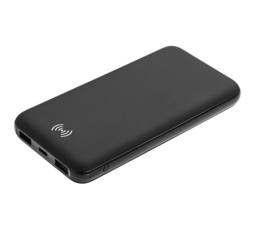 Аккумулятор Quick Charge Wireless 10000 мАч, черный