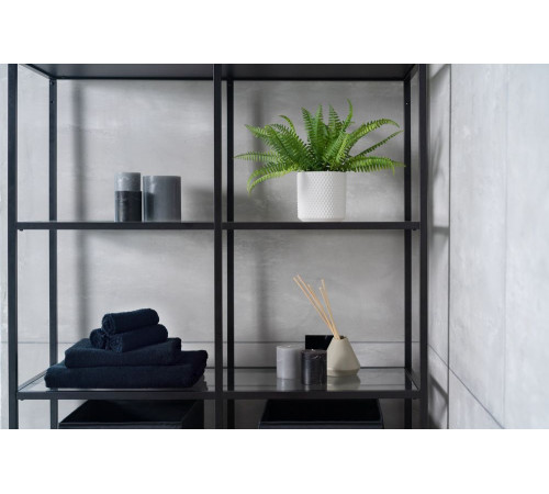 Полотенце отельное For Rooms, большое, черное Полотенце отельное For Rooms, большое, черное