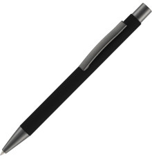 Ручка шариковая Atento Soft Touch, черная