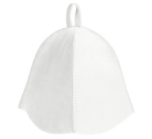 Банная шапка Heat Off, белая