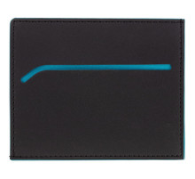 Картхолдер Multimo, черный с бирюзовым