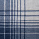 Плед Duotone, синий с белым