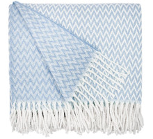 Плед Sagunt, светло-синий