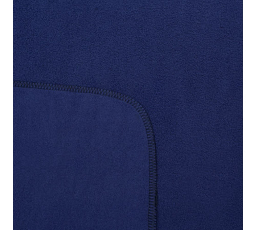 Флисовый плед Warm&Peace XL, синий