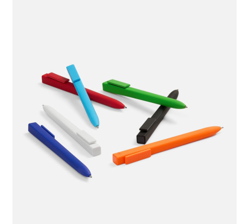 Ручка шариковая Swiper SQ Soft Touch, белая