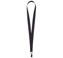 Лента для бейджа Neckband, черная