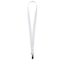 Лента для бейджа Neckband, белая