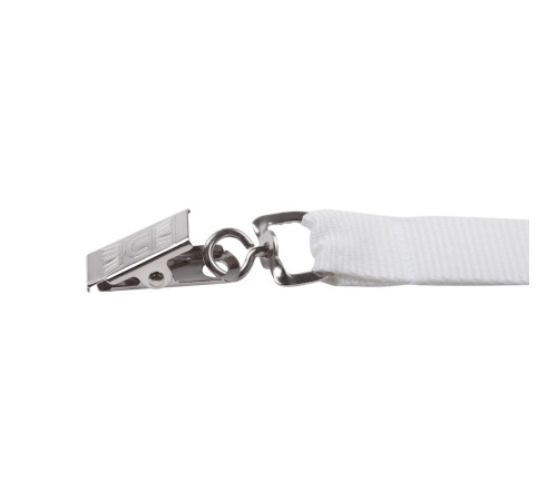 Лента для бейджа Neckband, белая