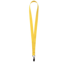 Лента для бейджа Neckband, желтая