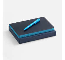 Набор Doppio, синий с голубым