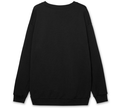 Свитшот оверсайз унисекс Omnifit, черный