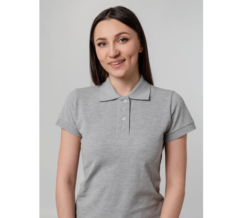 Рубашка поло женская Virma Premium Lady, серый меланж Рубашка поло женская Virma Premium Lady, серый меланж