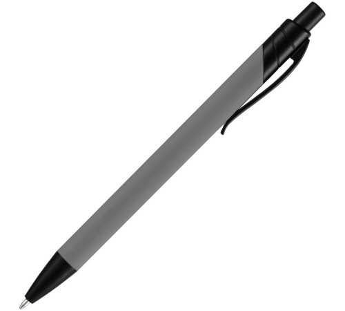 Ручка шариковая Undertone Black Soft Touch, серая