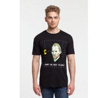 Футболка мужская «Ван-Пакман», черная