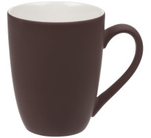 Кружка Good Morning с покрытием софт-тач, коричневая