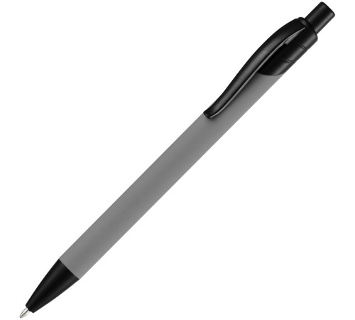 Ручка шариковая Undertone Black Soft Touch, серая