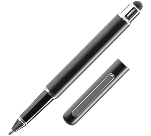 Роллер Scribo со стилусом, матовый серый