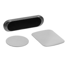 Магнитный держатель для смартфонов Inch, серебристый