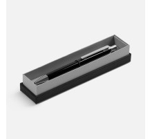 Ручка шариковая Arvent Glossy в футляре, черная