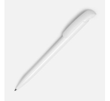 Ручка шариковая Clear Solid, белая