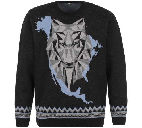 Джемпер Totem Wolf, черный