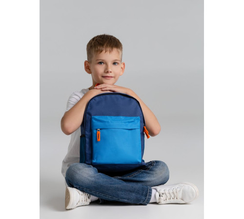 Рюкзак детский Kiddo, синий с голубым Рюкзак детский Kiddo, синий с голубым