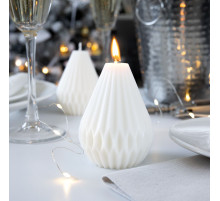 Свеча Pearfect, белая