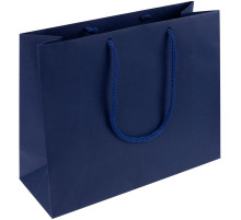 Пакет бумажный Porta S, горизонтальный, благородный синий