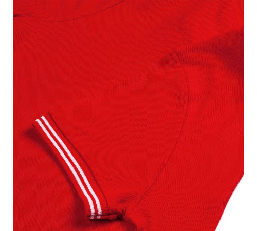 Рубашка поло женская Virma Stripes Lady, красная Рубашка поло женская Virma Stripes Lady, красная