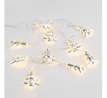 Светодиодная гирлянда Silver Lights, серебристая