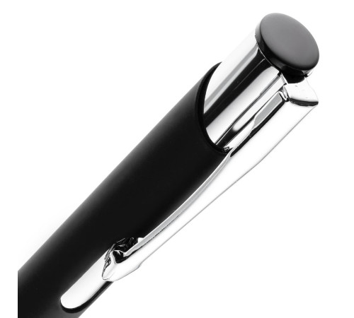 Ручка шариковая Keskus Soft Touch, черная Ручка шариковая Keskus Soft Touch, черная