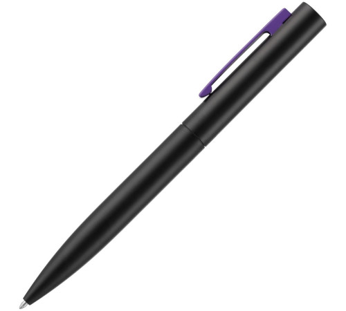 Ручка шариковая Inkolor, черная с фиолетовым
