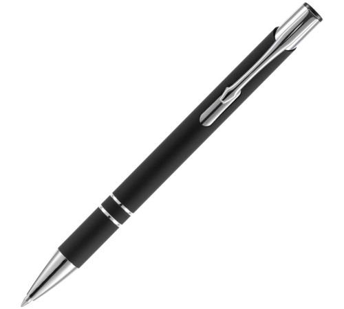 Ручка шариковая Keskus Soft Touch, черная Ручка шариковая Keskus Soft Touch, черная
