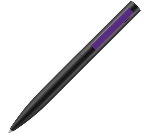 Ручка шариковая Inkolor, черная с фиолетовым