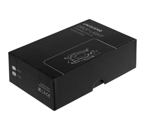 Внешний SSD диск Drop Light, с подсветкой гравировки, 512 Гб Внешний SSD диск Drop Light, с подсветкой гравировки, 512 Гб