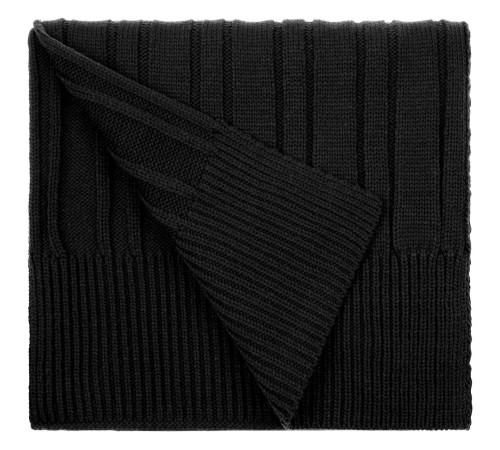 Шарф Knit Beat, черный