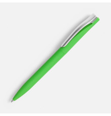 Ручка шариковая Pin Soft Touch, зеленая